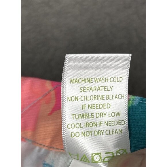 Lilly Pulitzer Magnolia Shorts 8 Scalloped Exotic Garden Tropical 5" Multicolor - Picture 6 of 11